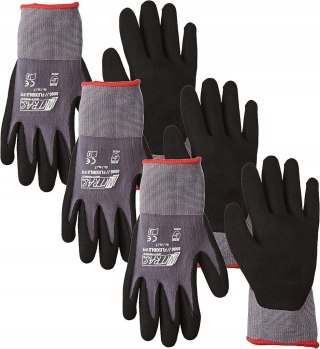 3x RĘKAWICE ROBOCZE OCHRONNE MONTAŻOWE NITRAS 8800 3 PARY