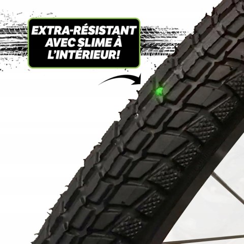 DĘTKA ROWEROWA USZCZALNIAJĄCA ANTYPRZEBICIOWA SLIME 27,5x2.0-2.4 AUTO
