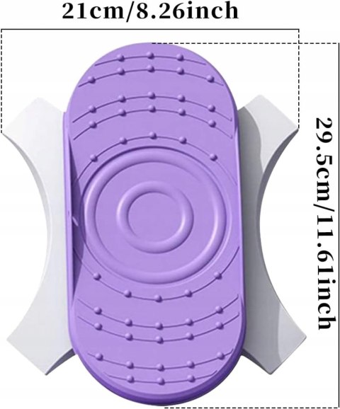 DYSKI DO BALANSOWANIA ĆWICZEŃ FITNESS TWIST BOARD WAIST DISC