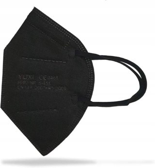 MASKA MASECZKA OCHRONNA FFP2 EN 149:2001 A1:2009 CZARNA 10 SZTUK