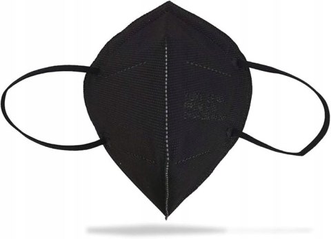 MASKA MASECZKA OCHRONNA FFP2 EN 149:2001 A1:2009 CZARNA 10 SZTUK