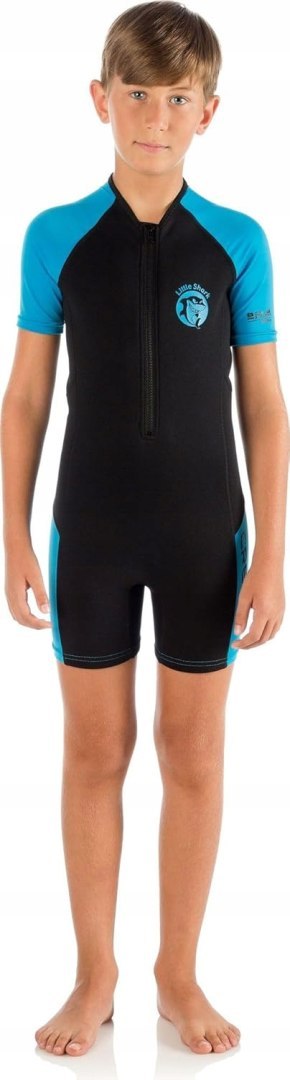 PIANKA NEOPRENOWA DZIECIĘCA KRÓTKA CRESSI LITTLE SHARK 2MM 11/12 LAT