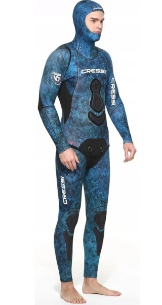 PIANKA NEOPRENOWA MĘSKA KOMBINEZON 2-CZĘŚCIOWY CRESSI APNEA R. M/3