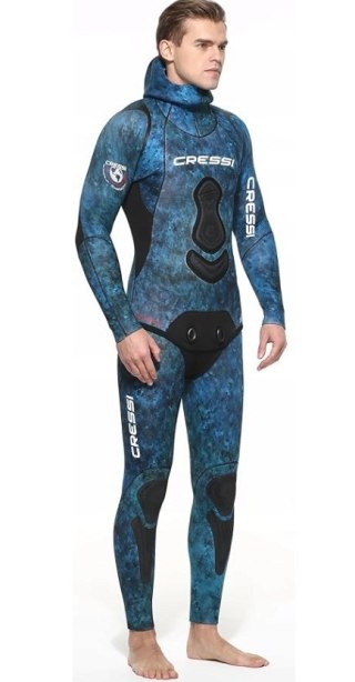 PIANKA NEOPRENOWA MĘSKA KOMBINEZON 2-CZĘŚCIOWY CRESSI APNEA R. M/3