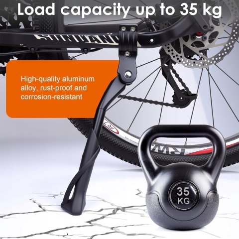 STOPKA ROWEROWA PODPÓRKA NÓŻKA DO ROWERU REGULOWANA 24-29" TYLNA 35KG