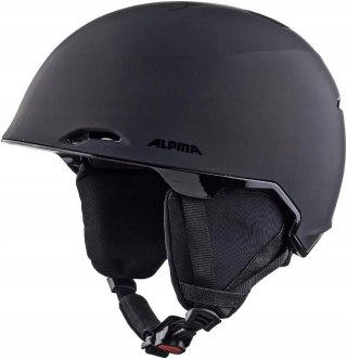 KASK NARCIARSKI SNOWBOARDOWY ALPINA MAROI 57-61CM CZARNY MAT