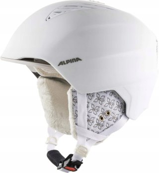 KASK NARCIARSKI SNOWBOARDOWY DAMSKI ALPINA GRAND 54-57CM WHITE-PROSECCO