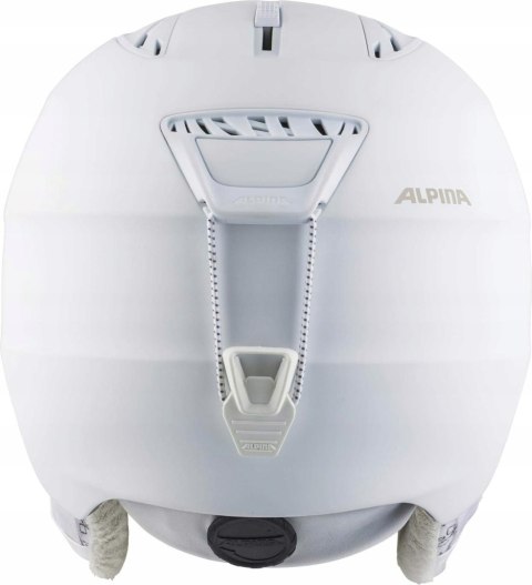 KASK NARCIARSKI SNOWBOARDOWY DAMSKI ALPINA GRAND 54-57CM WHITE-PROSECCO
