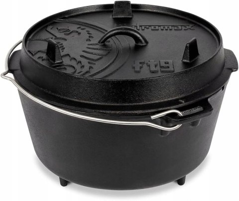 KOCIOŁEK GARNEK ŻELIWNY NA NÓŻKACH PETROMAX FT9 7,5L DUTCH OVEN