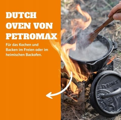 KOCIOŁEK GARNEK ŻELIWNY NA NÓŻKACH PETROMAX FT9 7,5L DUTCH OVEN