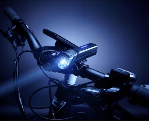 LAMPKA ROWEROWA PRZEDNIA TYLNA ZESTAW OŚWIETLENIE ROWEROWE FISCHER USB