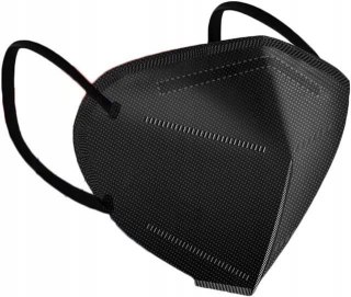 MASKA MASECZKA OCHRONNA FFP2 EN 149:2001 A1:2009 MEDYCZNA CZARNA 50 SZTUK