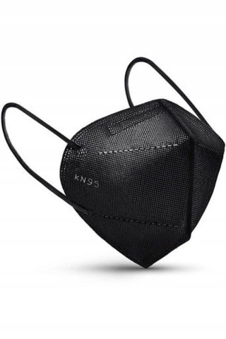 MASKA MASECZKA OCHRONNA FFP2 EN 149:2001 A1:2009 MEDYCZNA CZARNA 50 SZTUK