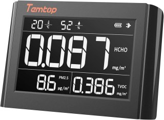 MONITOR JAKOŚCI POWIETRZA TEMPTOP M1000 PM2,5 HCHO TVOC