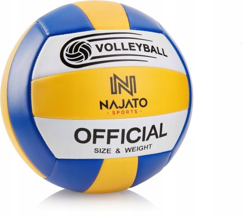 PIŁKA DO SIATKÓWKI SIATKOWA DO SIATKI TRENINGOWA 66CM NAJATO SPORTS