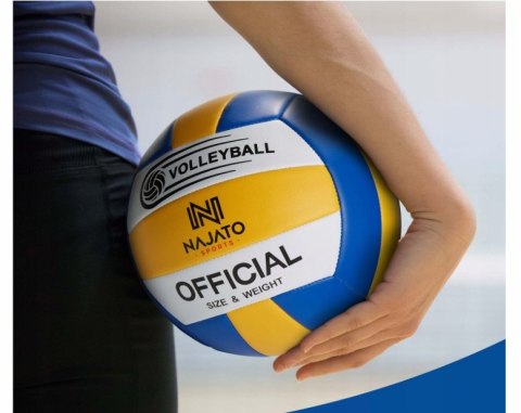 PIŁKA DO SIATKÓWKI SIATKOWA DO SIATKI TRENINGOWA 66CM NAJATO SPORTS
