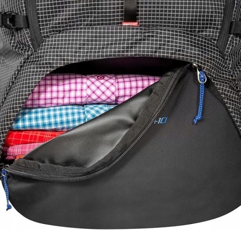 PLECAK TREKKINGOWY TURYSTYCZNY TATONKA YUKON LT 60L+10 RECCO CZARNY