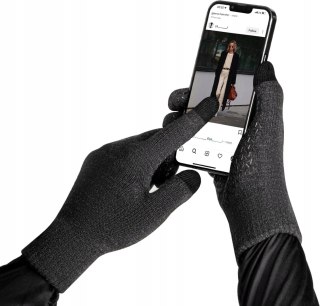 RĘKAWICE DAMSKIE ZIMOWE DOTYKOWE FUTERKO RAHHINT R. M