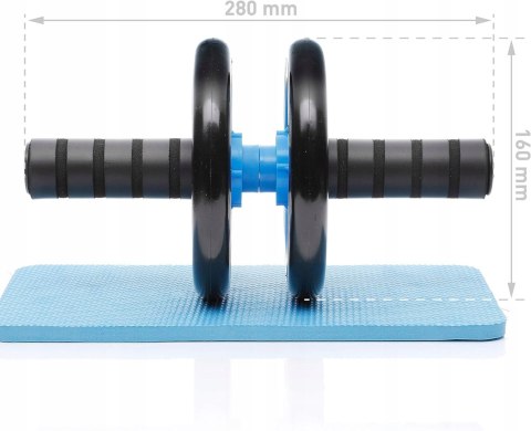 ROLLER WAŁEK DO ĆWICZENIA MIĘŚNI BRZUCHA BODYMATE