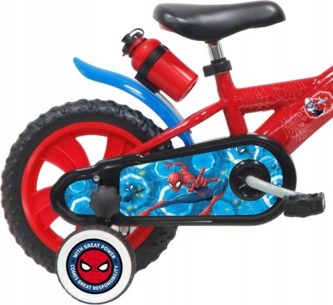 ROWER ROWEREK DZIECIĘCY 12" ATLAS MARVEL SPIDERMAN KÓŁKA BOCZNE