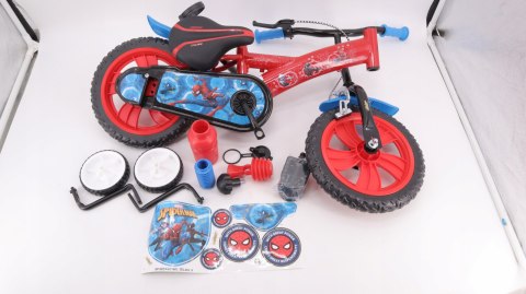 ROWER ROWEREK DZIECIĘCY 12" ATLAS MARVEL SPIDERMAN KÓŁKA BOCZNE