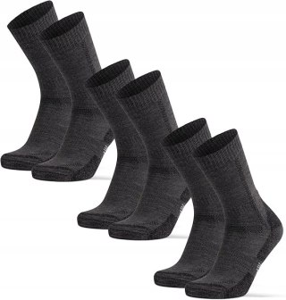 SKARPETY TREKKINGOWE DANISH ENDURANCE WEŁNA MERINO 3 PARY 35-38