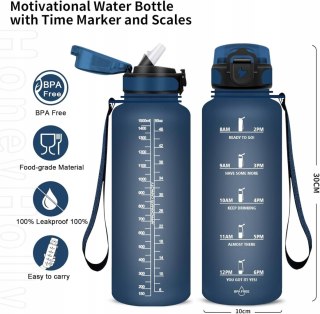 BIDON SPORTOWY BUTELKA NA WODĘ GRSTA 1500ML 1,5L