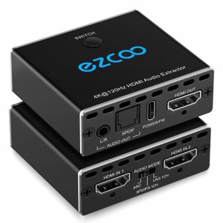 EKSTRAKTOR AUDIO HDMI 2.1 EKSTRAKTOR AUDIO KONWERTER SPDIF