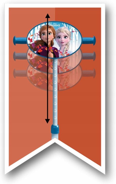 HULAJNOGA TRÓJKOŁOWA BALANSOWA DLA DZIECI FROZEN II KRAINA LODU 2