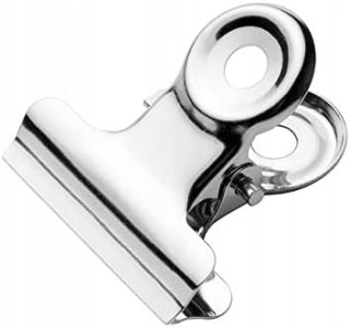 KLIPS METALOWY KLIP ZACISKARKA 21,5MM WESTCOTT 10 SZTUK ZESTAW