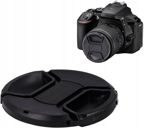 OSŁONA DEKIELEK ZAŚLEPKA NA OBIEKTYW 55MM UNIWERSALNY NIKON CANON SONY