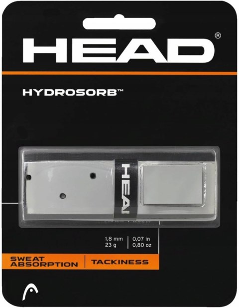 OWIJKA BAZOWA DO RAKIET TENISOWYCH HEAD HYDROSORB GRIP SZARA 1,8MM