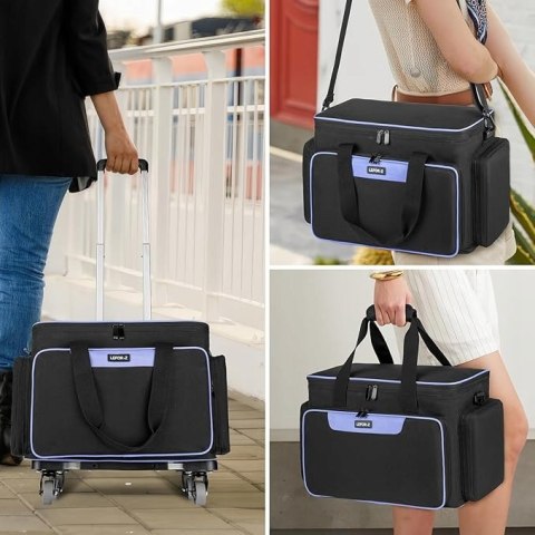 TORBA NA MASZYNĘ DO SZYCIA I AKCESORIA WÓZEK NA KÓŁKACH LEFOR.Z