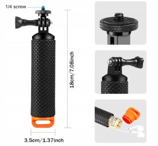 UCHWYT WYPORNOŚCIOWY BOJKA PŁYWAK DO GOPRO DJI OSMO ACTION 4