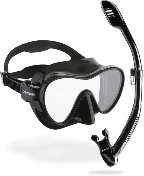 ZESTAW DO NURKOWANIA RURKA FAJKA MASKA F1 SNORKELING CRESSI