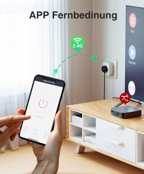 4x INTELIGENTNE GNIAZDO SMART WI-FI GHOME 4 SZTUKI 16A 4 SZTUKI