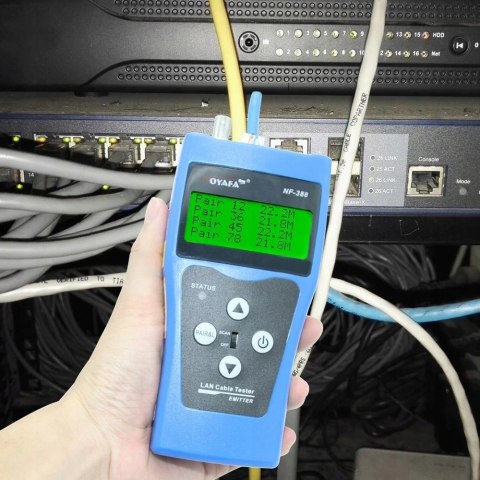 CYFROWY MIERNIK PRĄDU TESTER INSTALACJI NOYAFA NF-388