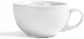 FILIŻANKA PORCELANOWA DO CAPPUCCINO 10 SZTUK 285ML BIAŁA OLYMPIA GG870