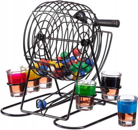 IMPREZOWE BINGO GRA TOWARZYSKA IMPREZOWA KIELISZKI SHOT RELAXDAYS