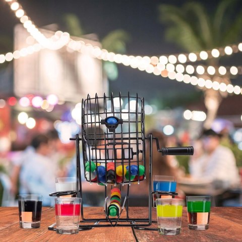 IMPREZOWE BINGO GRA TOWARZYSKA IMPREZOWA KIELISZKI SHOT RELAXDAYS