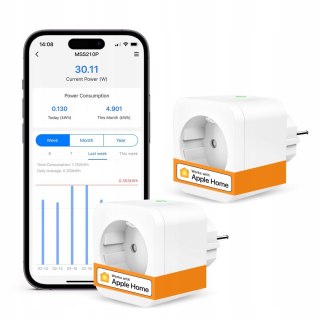 INTELIGENTNE GNIAZDO SMART WIFI PLUG REFOSS MSS210P 2 SZTUKI