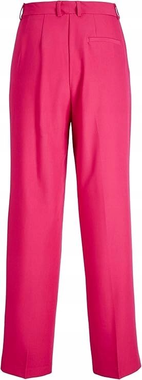 KLASYCZNE SPODNIE DAMSKIE JXLOLA JJXX PROSTE KORALOWE R. 28/34