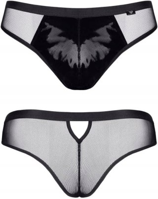 MĘSKA BIELIZNA EROTYCZNA MAJTKI VINYL SIATKA ROZ. M