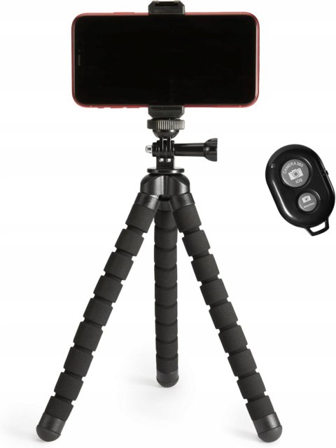 MINI STATYW TRIPOD ELASTYCZNY DO TELEFONU GOPRO APARATU AMAZON BASICS