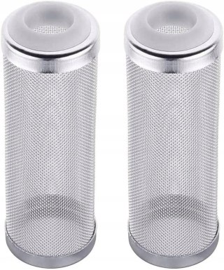 OBUDOWA FILTRA AKWARIOWEGO SIATKA FILTRACYJNA ZE STALI 2 SZTUKI