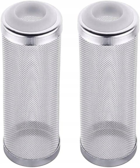 OBUDOWA FILTRA AKWARIOWEGO SIATKA FILTRACYJNA ZE STALI 2 SZTUKI