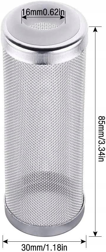 OBUDOWA FILTRA AKWARIOWEGO SIATKA FILTRACYJNA ZE STALI 2 SZTUKI