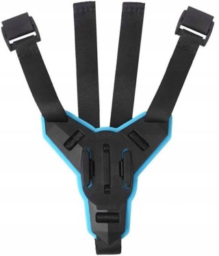 PASEK DO KASKU MOTOCYKLOWEGO TELESIN NA KAMERĘ GOPRO HERO 9/8/7/6/5/4/3