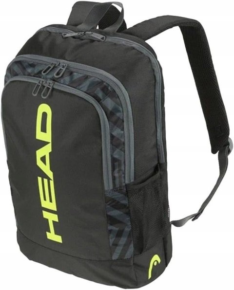 PLECAK TENISOWY SPORTOWY CZARNY NA 2 RAKIETY HEAD BASE BACKPACK 17L