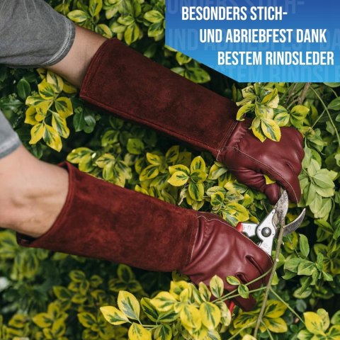 RĘKAWICE ROBOCZE SKÓRZANE SKÓRA BYDLĘCA LAUTER SCHUTZ R. L